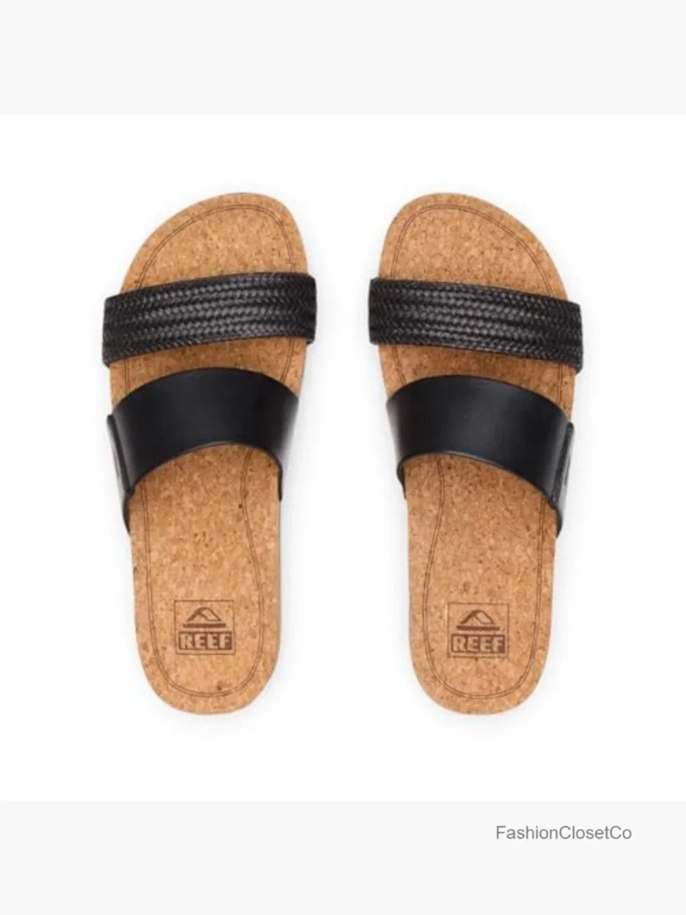 Platform Slide Sandal with Arch Support and Ultra Soft Cushion Footbed